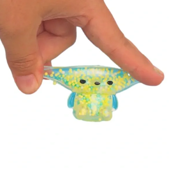 1 Random Color Mini Squishy Bear -Sensory Stress Relief & Motor Skills Toy - Picture 3 of 4